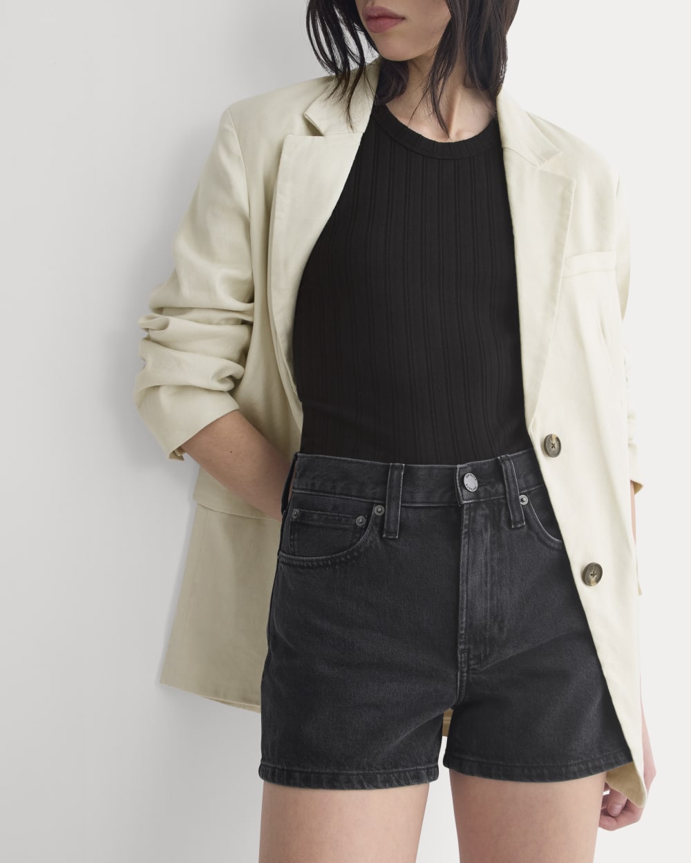 Classic Jean Short | Black